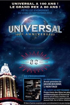 100 ans Universal - Pass 4 jours (2012)